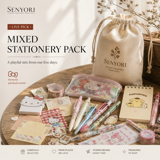 LIVE pick Mixed pen pack / startionery 丨live @kukubear666